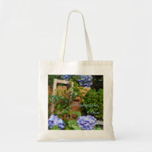 Still Life Blue Hydrangeas Bags