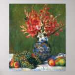 Still Life Flowers and Fruit by Renoir