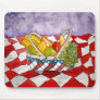 still life fruit basket art watercolor mousepad