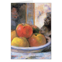 Still life fruit - Paul Gauguin Cards