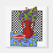 STILL-LIFE  MAGNET