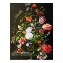 Still Life of Flowers postcards
