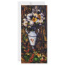 Still Life Vase With Flowers By Paul Cézanne Custom Rack Cards