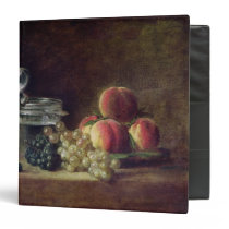 Still Life with a Basket of Peaches binders