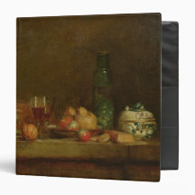 Still Life with a Bottle of Olives, 1760 Binders