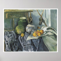 Still LIfe with a Ginger Jar & Eggplants 1893-94 Print