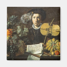 Still-Life with a Violinist - Acquavella Magnet