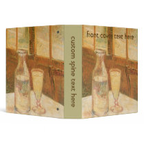 Still Life with Absinthe by Vincent van Gogh Vinyl Binders