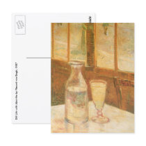 Still Life with Absinthe by Vincent van Gogh Post Cards