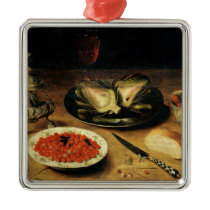 Still Life with an Artichoke Christmas Ornament