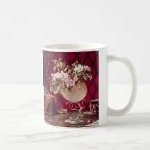 Still Life with Apple Blossoms in a Nautilus Mug