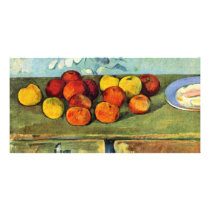 Still Life With Apples And Biscuits By Paul Cézann Photo Greeting Card