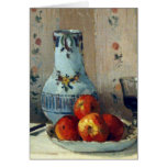 Still Life with Apples and Pitcher - Pissarro Greeting Cards