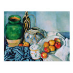 Still Life with Apples, Paul Cézanne Postcard