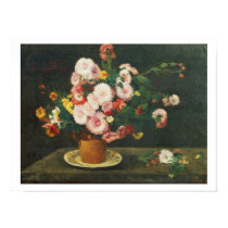 Still life with asters posters