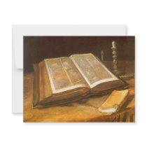 Still Life with Bible by Vincent van Gogh