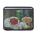 Still Life with Cherries and Peaches, Paul Cézanne MacBook Air Sleeve