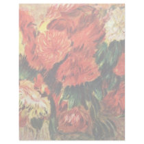 Still Life With Chrysanthemums By Pierre-Auguste R Letterhead Design
