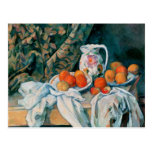 Still Life with Curtain, Paul Cézanne Post Cards