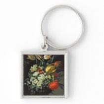 Still Life with Flowers, 1764 keychains