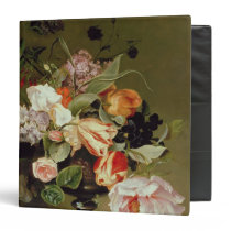 Still life with flowers binders
