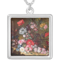 Still Life with Flowers necklaces