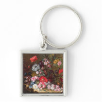 Still Life with Flowers keychains