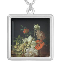 Still Life with Flowers necklaces