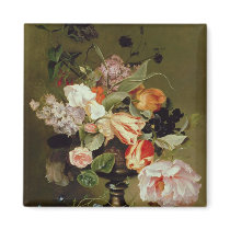 Still life with flowers magnets
