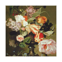 Still life with flowers canvas prints