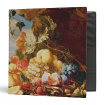 Still life with fruit and flowers binders