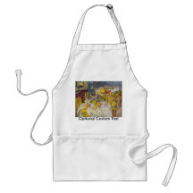 Still Life with Fruit Basket Apron