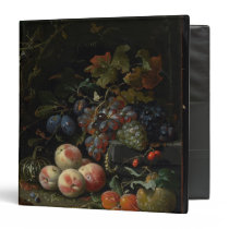 Still Life with Fruit, Foliage and Insects, c.1669 binders