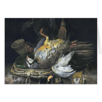 Still life with game - Willem van Aelst cards