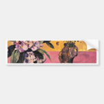 Still Life With Japanese Woodblock By Gauguin Paul Bumper Stickers