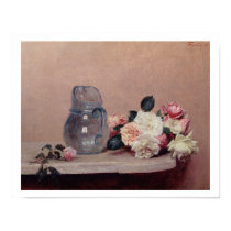 Still Life with Roses, 1889 (oil on canvas) posters