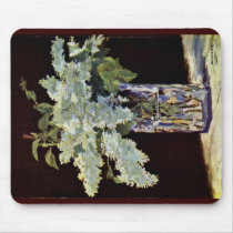 Still Lilac Bouquet By Manet Edouard Mouse Pads