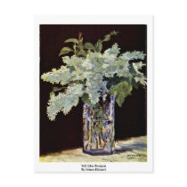 Still Lilac Bouquet By Manet Edouard Postcards