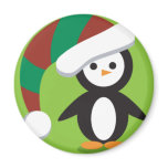 Still more Christmas Penguins Magnets