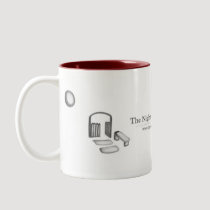 "Still Place" Two-Tone Mug mugs