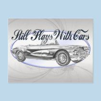 Still Plays With Cars postcards