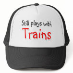 Still plays with trains