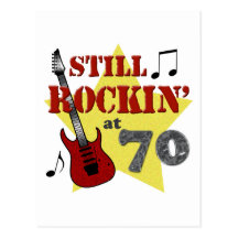 Still Rockin' At 70 Postcard