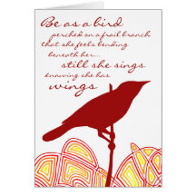 Still She Sings Cards