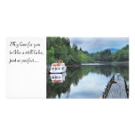 STILL WATER, My love for you is like ... Photo Greeting Card