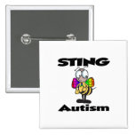 STING Autism Button