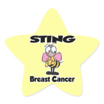 STING Breast Cancer Sticker