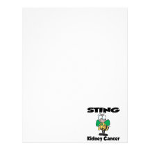 STING Kidney Cancer Personalized Letterhead