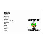 STING Lyme Disease Business Card
