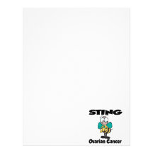 STING Ovarian Cancer Letterhead Design